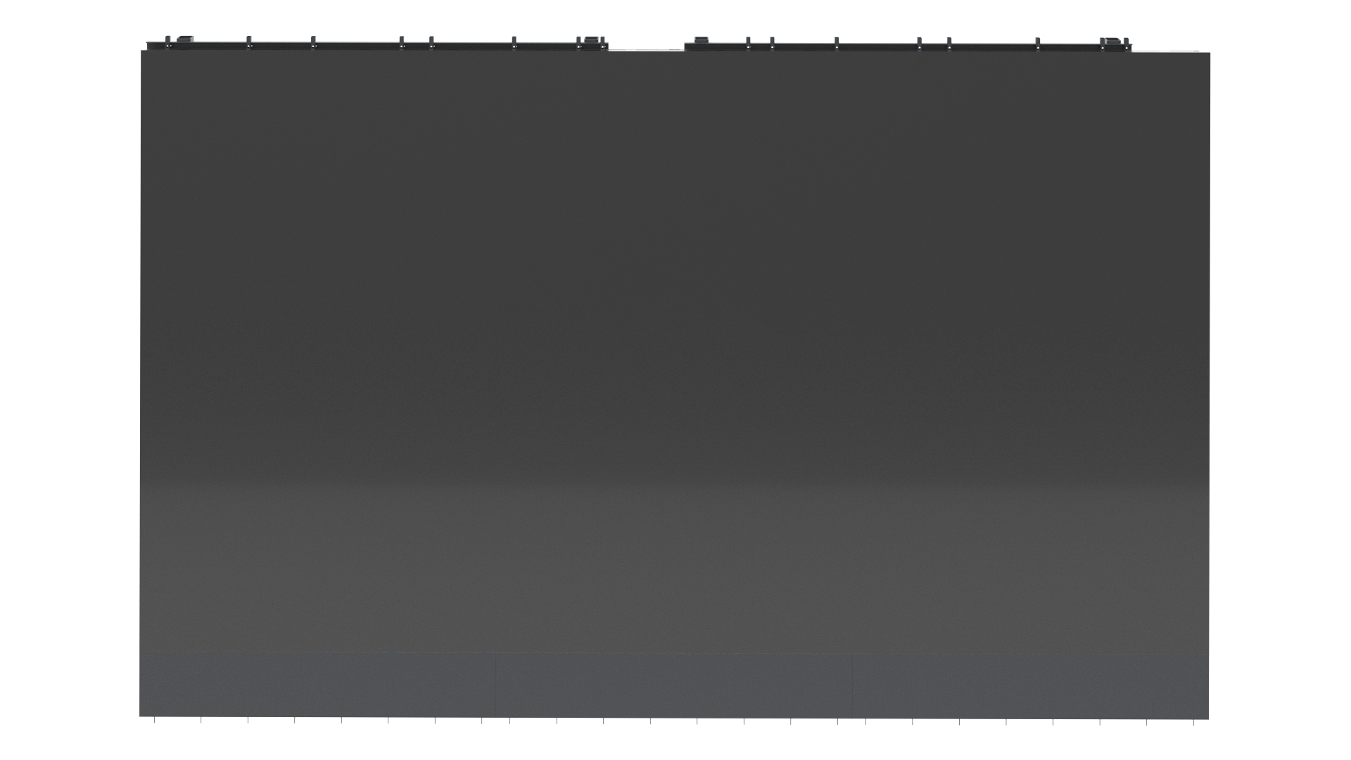 Каркас настенный для светодиодной видеостены 12х12 кабинетов. TEGAR LED-FRAME-W 12x12