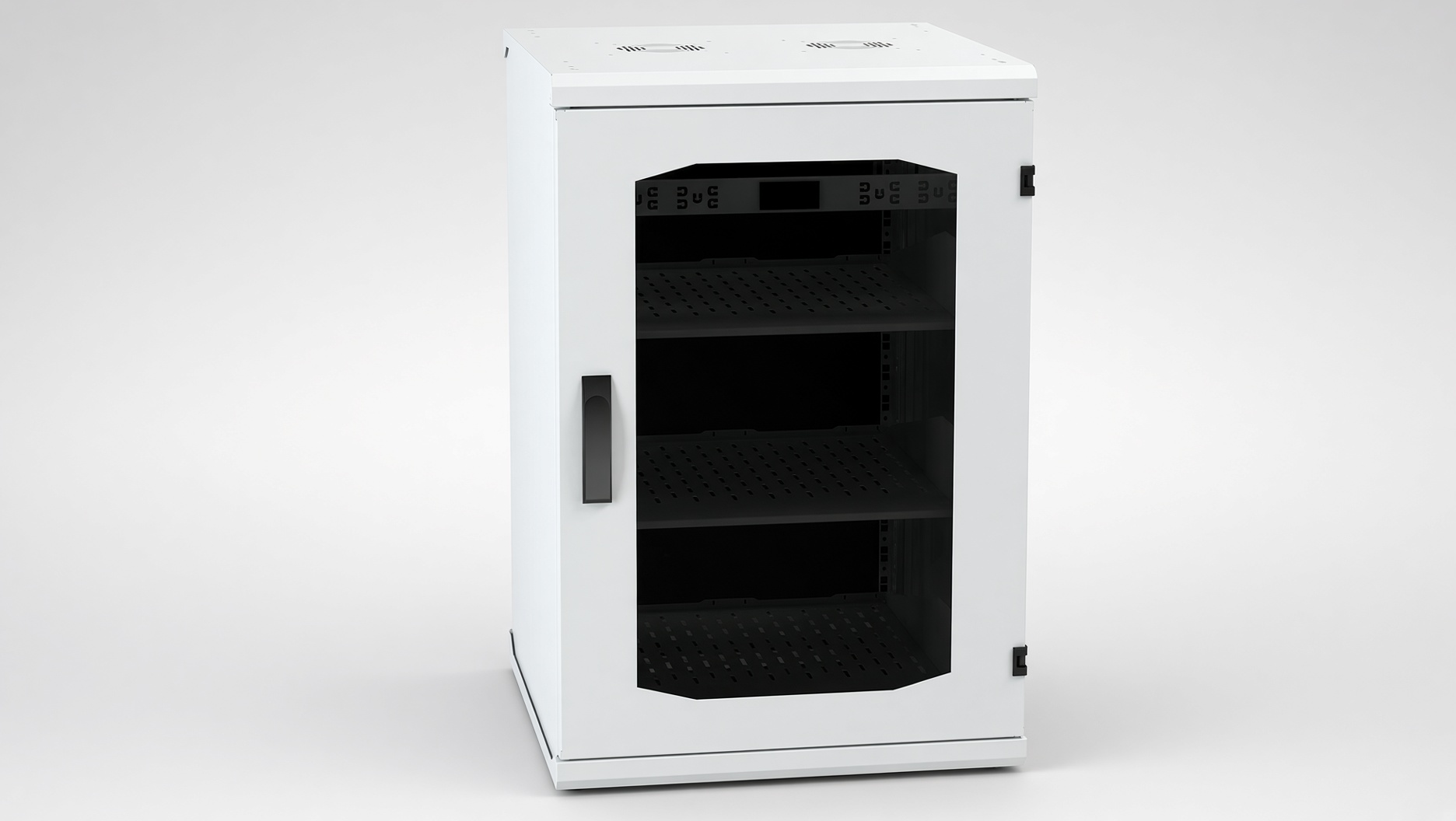 Напольный телекоммуникационный 19" rack-шкаф 18U, 600x600 TEGAR-18-6060-SP